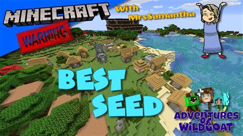 Best Java Minecraft Seed Village Woodland Mansion Portal And Spawner Plus More Youtube