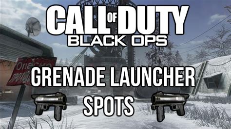 COD Black Ops Array Grenade Launcher Spots Domination Search And