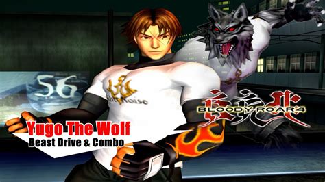 Bloody Roar Yugo Ogami The Wolf Story Arcade Mode Playstation