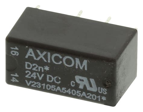 V23105A5405A201 Axicom Te Connectivity RELAY SIGNAL DPDT