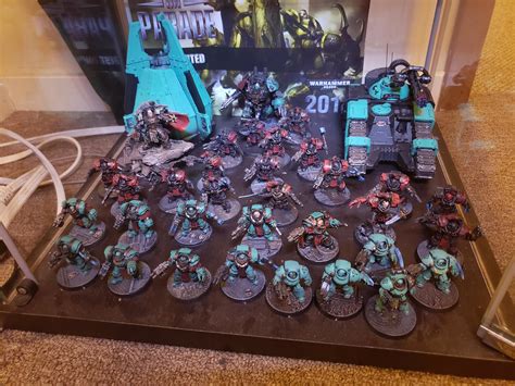 All Of My Painted Terminators Warhammer30k