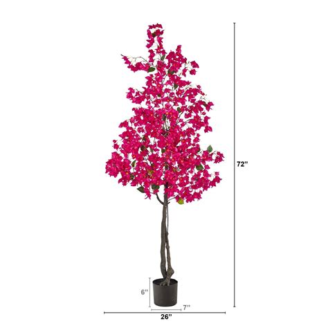 6’ Bougainvillea Artificial Tree | Nearly Natural