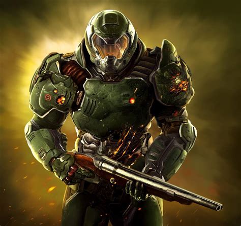 Doomguy Wiki Battle Arena Amino Amino