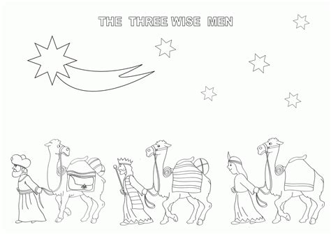 Three Wise Men Printable Clip Art Library