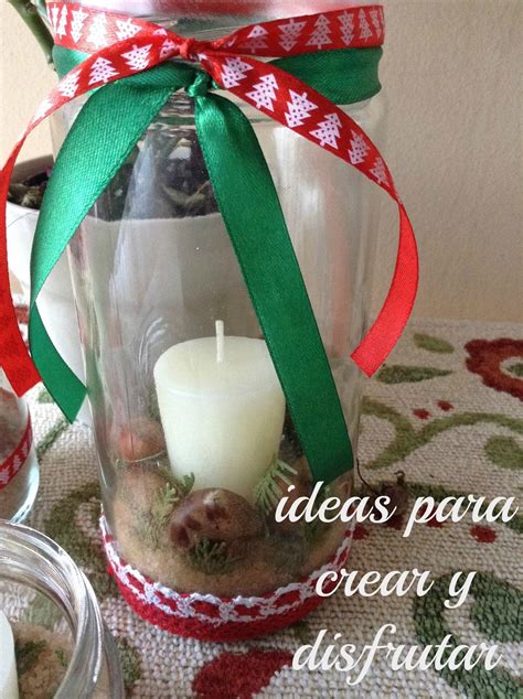 Ideas Para Crear Y Disfrutar Por Cristina Gil Gil Porta Velas De Con