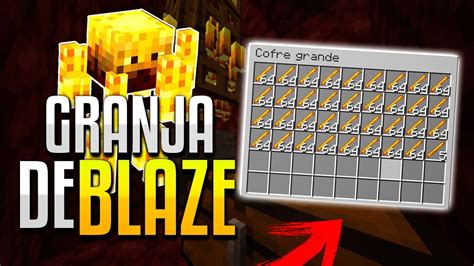 COMO HACER Una GRANJA De BLAZE FACIL Y RAPIDA En Minecraft 1 14