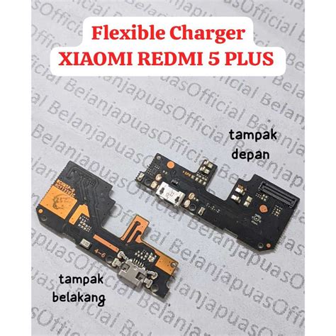 Jual Fleksibel Flexible Konektor Pcb Papan Cas Charger Xiaomi Redmi 5