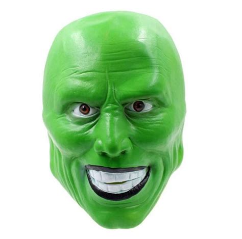 The Mask Jim Carrey Cosplay Green Mask – Mxcostume