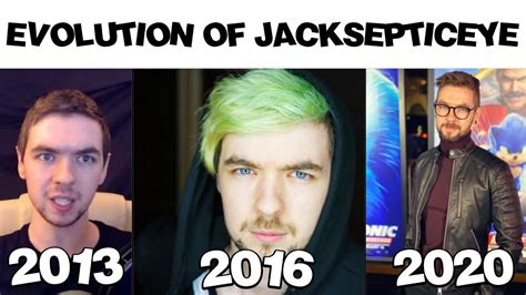 The Evolution Of Jacksepticeye 2020 Meme Time Youtube