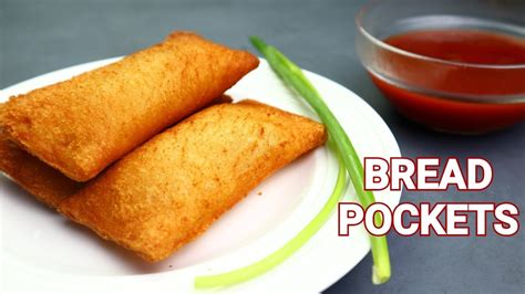 Chicken Bread Pockets Recipe Easy Snacks Bread Pockets Recipe