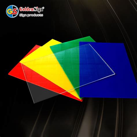 Virgin Mm Mm Pmma Sheet Pmma Resin Pmma Acrylic Sheet From