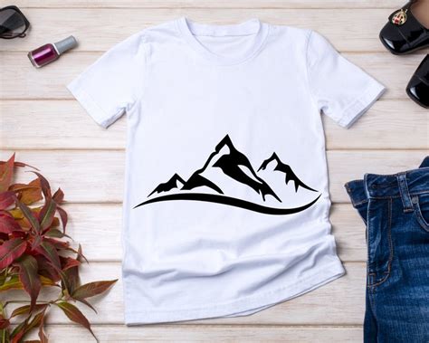 Mountain Silhouette Svg | mountainsvg.com