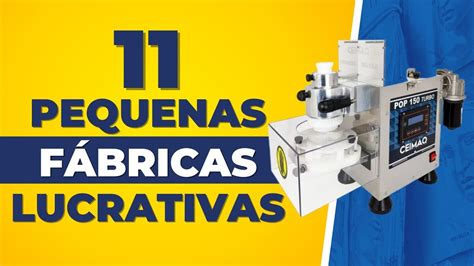 Pequenas F Bricas Lucrativas Para Empreender Mini Fabricas Para