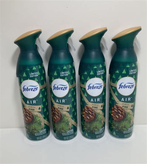 3x Febreze Air Fresh Cut Pine Scent Spray Freshener Limited Edition 8 8oz For Sale Online Ebay