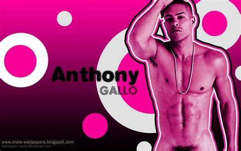 Sexy Male Wallpapers Male Model Anthony Gallo