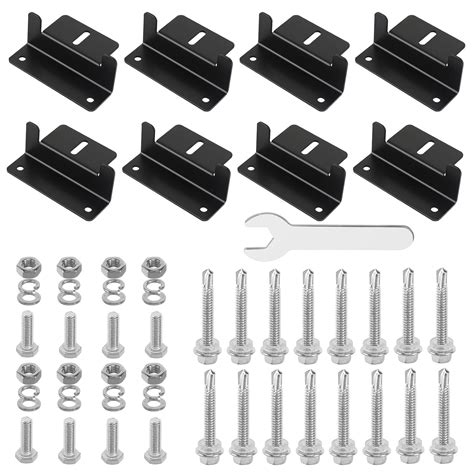 St Ck Solarmodul Z Halter Solarpanel Montagehalterung Mit Muttern