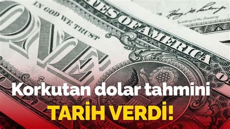 ABD li yatırım bankasından piyasaları sallayan tahmin Dolar o tarihte