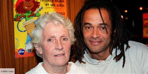 PHOTO Yannick Noah rend un tendre hommage à sa maman décédée Voici