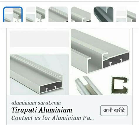 Rose Gold Silver Aluminium Profile Handle 3 Mtr At 350 Piece In Surat