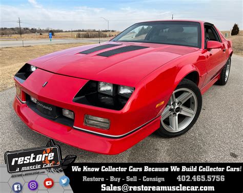 Chevrolet Camaro Iroc Restore A Muscle Car Llc