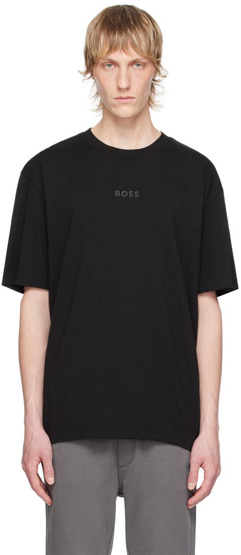 Boss Black Bonded T Shirt Ssense