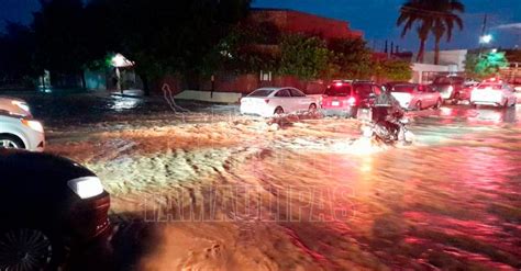 Hoy Tamaulipas Clima En Tamaulipas Lluvias Provocan Caos E