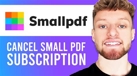 How To Cancel SmallPDF Subscription YouTube