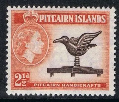 Pitcairn Islands Queen Elizabeth Ii Definitive D Sg Mnh Eur