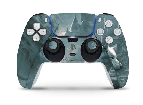 Playstation 5 Ps5 Controller Skin Aufkleber Schutzfolie Wrapping Folie Sticker Ghost Wolf Skins4u