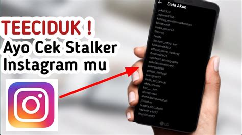 Cara Mengetahui Orang Yang Telah Melihat Instagram Kita Tanpa Aplikasi