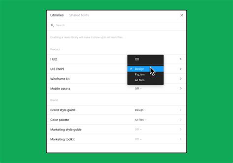 Manage Libraries In Teams Figma Learn Help Center