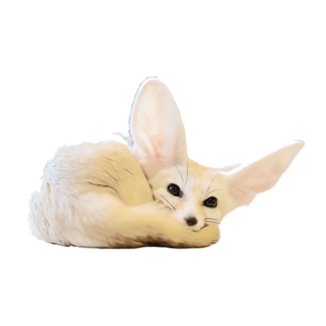 Cute Fennec Fox Clip Art