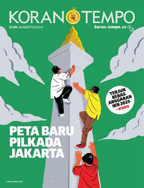 Edisi Senin 26 Agustus 2024 Koran Tempo Co