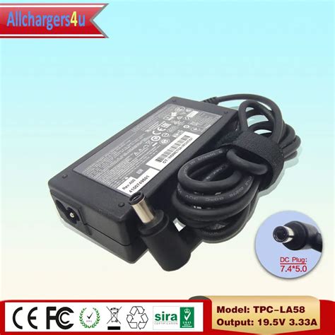 Original Ac Adapter Power Charger V A W Mm For Hp