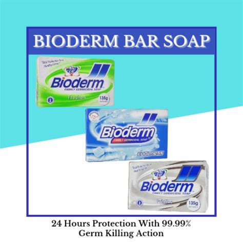 Bioderm Bar Soap 135g Authentic Shopee Philippines