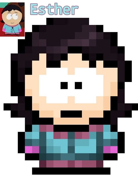 Pixel Art Esther South Park South Park Pixel Art Art