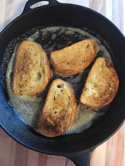 Cast Iron Garlic Bread - Dutch Oven Daddy