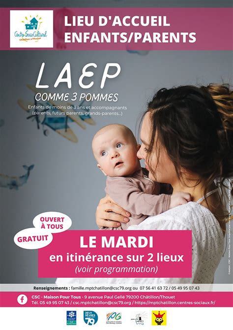 Laep Lieu Daccueil Enfants Parents En Centre Socioculturel