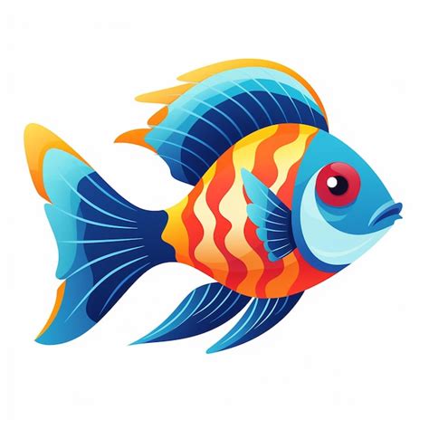 Premium Vector | A drawing of a fish with an eye that says the eye