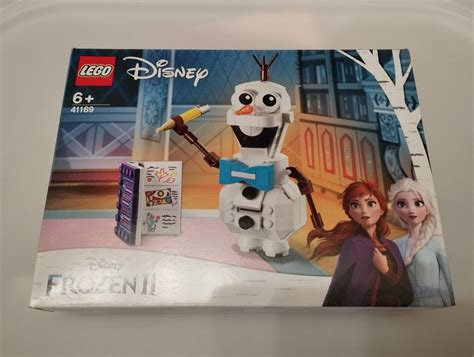 Lego Disney Frozen Ii Olaf 41169 Olaf Snowman Toy Figure Building Kit