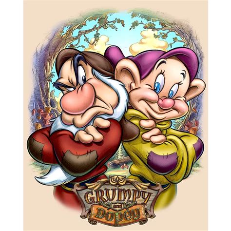 Grumpy Dopey D Diy Diamond Painting Disney Snow White And The Seven