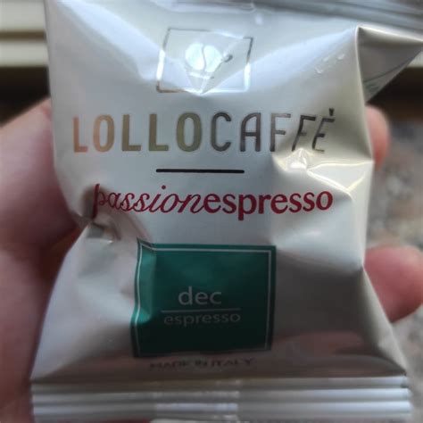 lollo caffè passione espresso Dek capsule Reviews abillion