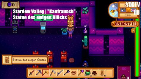 Let S Play Stardew Valley 023 Kaufrausch Statue Des Ewigen