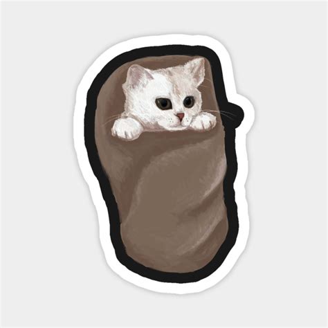 Purrito Cat Wrapped On A Blanket Burrito Cat Meme Purrito Cat