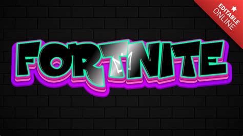 Fortnite Graffiti Font En Línea Generador de Efectos de Texto