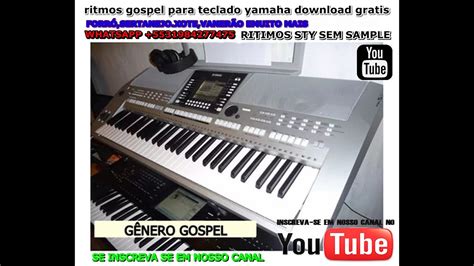 TECLADO PSR 3000 RITMOS GOSPEL GRATIS FORRÓ SERTANEJO VANERÃO XOTE