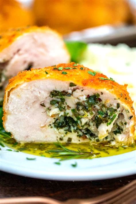 Best Chicken Kiev Recipe Video Sandsm