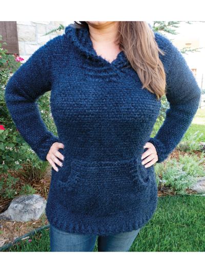 Crochet A Warm Hoodie Sweater For Fall And Winter