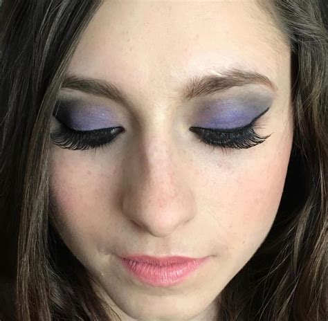 Purple Makeup For Prom