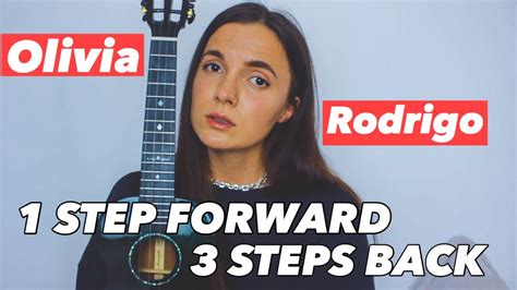 Olivia Rodrigo 1 Step Forward 3 Steps Back Easy Ukulele Tutorial